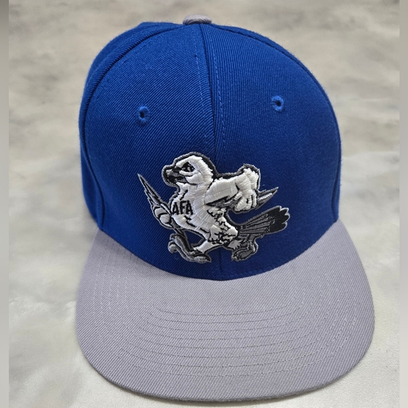 Air Force Logo Blue Cap with adjustable strap. - Picture 2 of 7